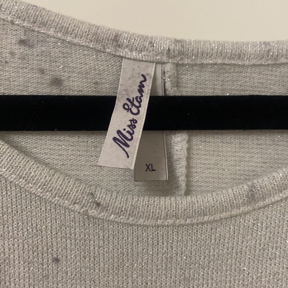 Ribbed flowy t-shirt - Picture 2 of 7